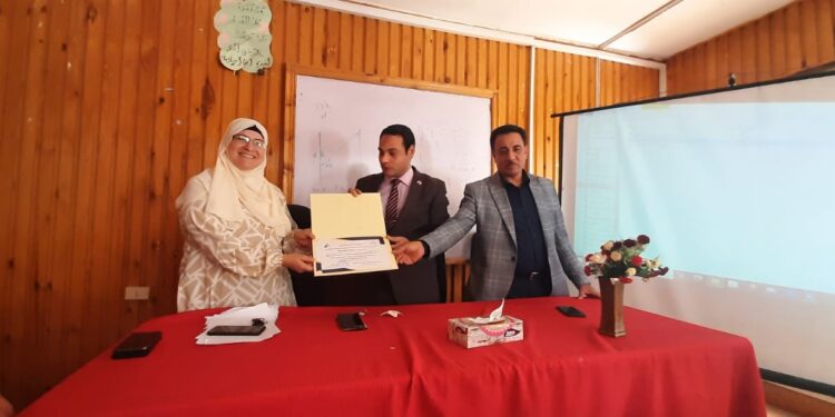 الاحتفال بيوم اليتيم في كلية التربية جامعة مدينة السادات