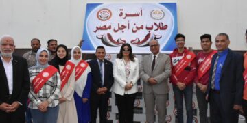 رئيس جامعة مدينة السادات تشهد مبادرة “كراتين الخير” لأسرة طلاب من أجل مصر