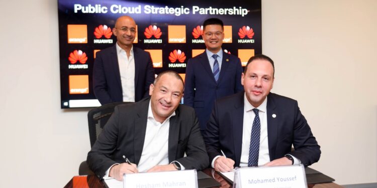 اورنچ تبرم شراكة مع “هواوي” لإطلاق خدمات Huawei Cloud السحابية