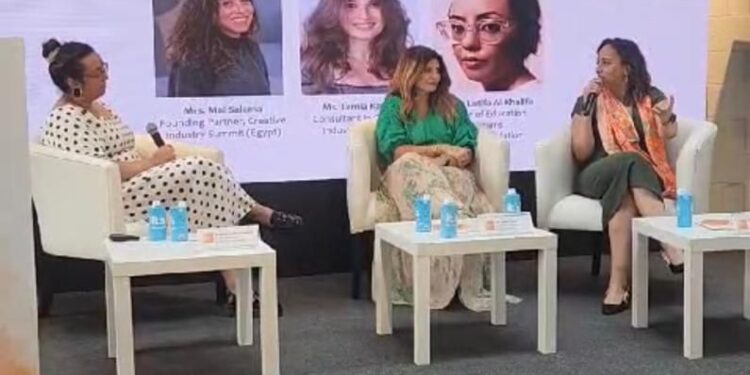 مشاركة الخبرات المصرية في المنتدى البرتقالي للصناعات الإبداعية بالبحرين