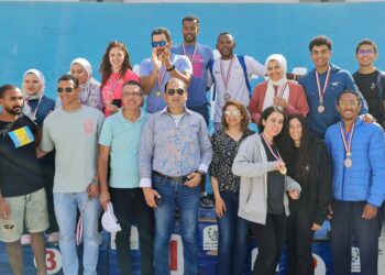 النادي المصري للتجديف يكتسح سباقات ماراثون بطولة الجمهورية للكياك والكانوي لمسافة 5 ألآف متر