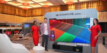 عرض المنتجات الجديدة خلال حدث إل جي لمنطقة الشرق الأوسط وإفريقيا في أبوظبي