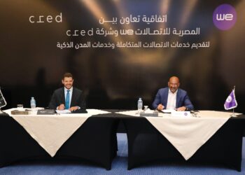 “وي” توقع بروتوكول تعاون مع “Cred “لتوفیر خدمات الاتصالات المتكاملة بمشروعاتھا العقاریة