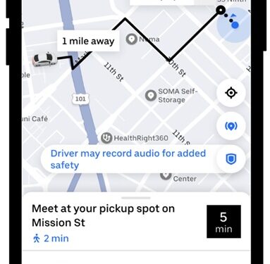 أوبر تطبق خاصية التسجيل الصوتي في جميع مدن مصر