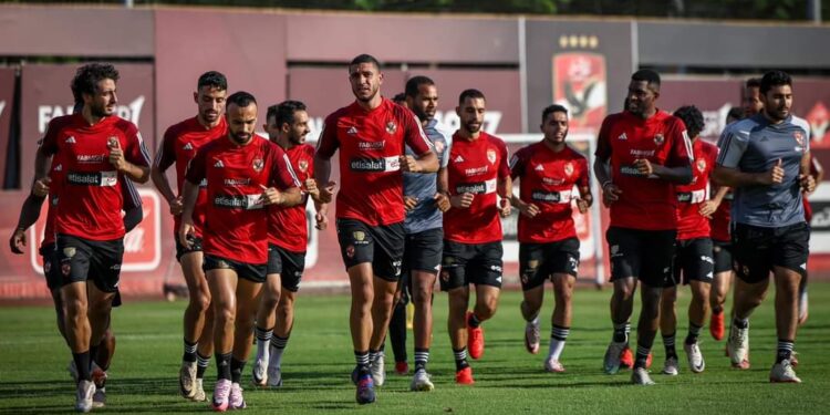 راحة للاعبي الأهلي من التدريبات اليوم استعداداُ لطلائع الجيش