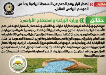 رفع الدعم عن الأسمدة الزراعية بدءاً من الموسم المقبل.. شائعة
