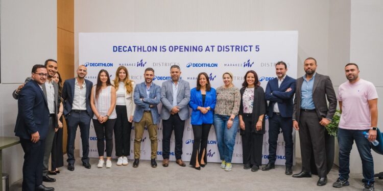 “مراكز” تتعاون مع ديكاثلون لافتتاح أكبر متاجرها داخل ديستركت فايف في مصر