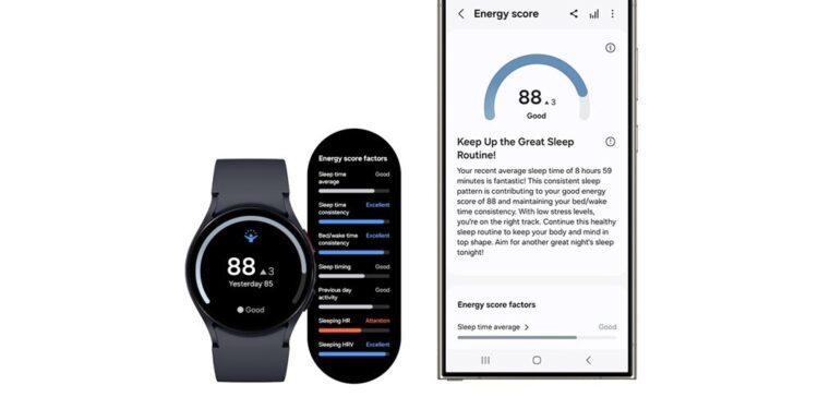 ساعة Galaxy الجديدة تعزّز تجربة الصحّة واللياقة البدنيّة بفضل دمج ميّزات Galaxy AI