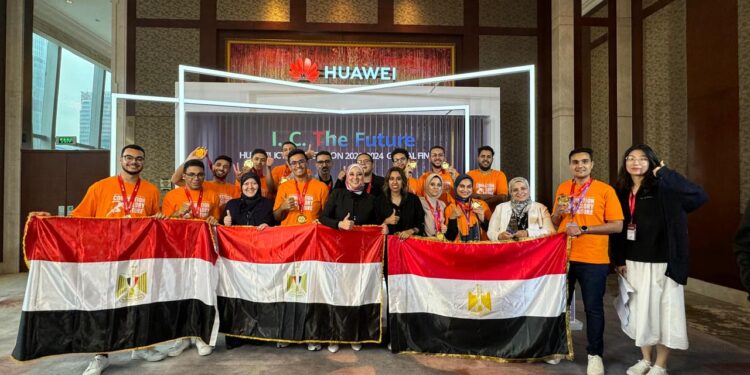 مصر تحصد المراكز الأولى في مسابقة هواوي العالمية لتكنولوجيا المعلومات في الصين