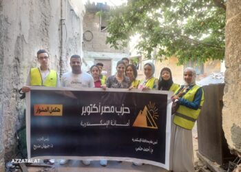 “مصر أكتوبر” يوزع لحوم الأضاحي علي الأسر الأكثر احتياجًا في الإسكندرية