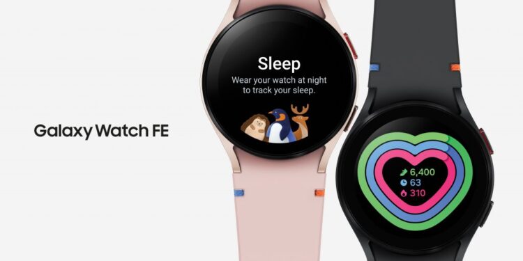 سامسونج تُتيح الاستفادة من تقنية الصحّة المتقدّمة مع “Galaxy Watch FE”