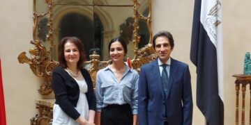 “راضي” يدعو آية خليفة للمشاركة فى احتفال السفارة المصرية بروما بالعيد الوطني