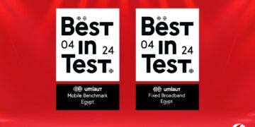 ڤودافون مصر تحصد جائزة أفضل شبكة للهاتف المحمول والإنترنت الثابت عالي السرعة من Umlaut
