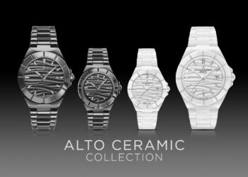 كيونت تطلق سلسلة الساعات السويسرية الجديدة Alto Ceramic