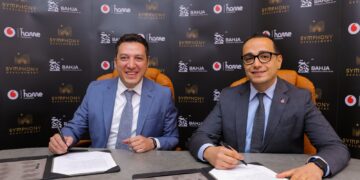 تعاون بين ڤودافون و سيميوني لتقديم خدمات الاتصالات في مشروع “بهجة” بالشيخ زايد