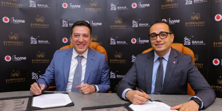 تعاون بين ڤودافون و سيميوني لتقديم خدمات الاتصالات في مشروع “بهجة” بالشيخ زايد