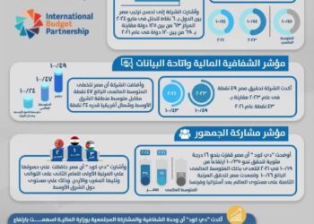 مصر تتعدى المتوسط العالمي فى الشفافية المالية وإتاحة البيانات