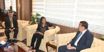 رئيس جامعة مدينة السادات تستقبل محافظ المنوفية لدعم الخطط التنموية