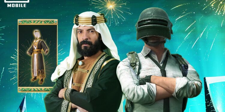 ببجي موبايل تتعاون مع يعقوب الفرحان ودي جي مبارك احتفالاً باليوم الوطني السعودي