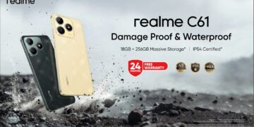 اطلاق هاتف realme C61 ذو المتانة المطلقة بضمان 24 شهرًا