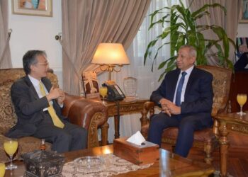 رئيس الأكاديمية العربية يستقبل سفير اليابان بالقاهرة