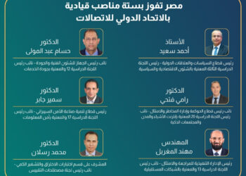 مصر تفوز بستة مناصب قيادية بالاتحاد الدولي للاتصالات