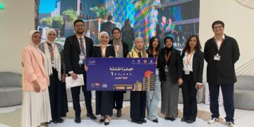 “صحوة الرمال” يمنح جامعة النيل المركز الثالث في مسابقة “ الهندسة المستدامة”