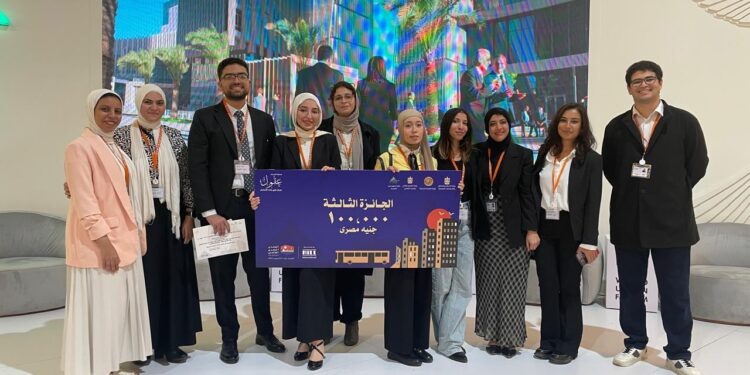 “صحوة الرمال” يمنح جامعة النيل المركز الثالث في مسابقة “ الهندسة المستدامة”