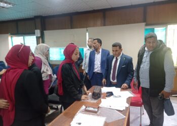بدء فعاليات العملية الإنتخابية بجامعة مدينه السادات