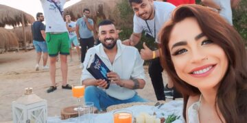 دوللي شاهين تكشف كواليس كليب «لو كنت جاري» دويتو مع المطرب العراقي تيسير السفير