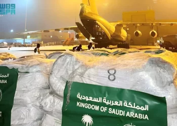 طائرة الإغاثة السعودية الثامنة تغادر لمساعدة الشعب السوري