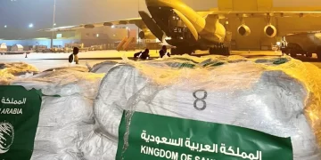 طائرة الإغاثة السعودية الثامنة تغادر لمساعدة الشعب السوري