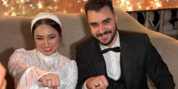 الكاتب الصحفي ياسر سليم يحتفل بخطوبة ابنته ياسمين