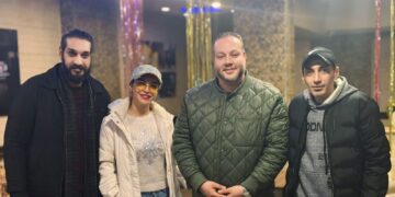 دوللي شاهين تطلق كتابها الاول في مصر