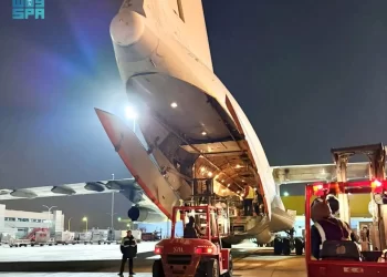طائرة الإغاثة السعودية العاشرة تغادر لمساعدة الشعب السوري