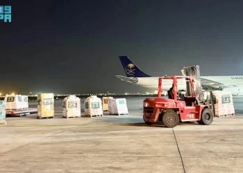 طائرة الإغاثة السعودية التاسعة تتجه إلى مطار دمشق لمساعدة الشعب السوري