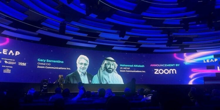 زووم تستثمر 75 مليون دولار في السعودية وتستعرض ابتكاراتها في 2025 LEAP