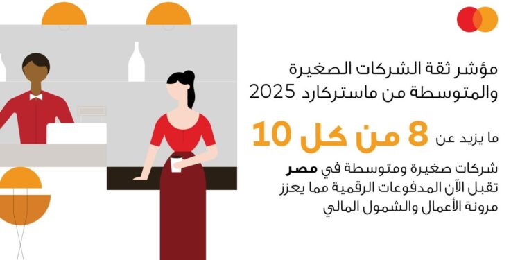 ماستركارد: الشركات الصغيرة والمتوسطة في مصر تتبنى المدفوعات الرقمية والابتكار لتحقيق النمو المستدام