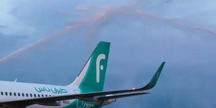 “طيران ناس” يطلق رحلتين أسبوعيا بين جدة والعلمين في مصر