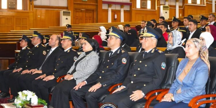 حقوق حلوان الأهلية تنظم زيارة لطلابها لأكاديمية الشرطة