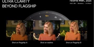 ريلمي تطلق أول هاتف في العالم يتغير لونه استجابة للبرودة