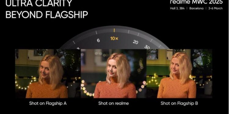 ريلمي تطلق أول هاتف في العالم يتغير لونه استجابة للبرودة