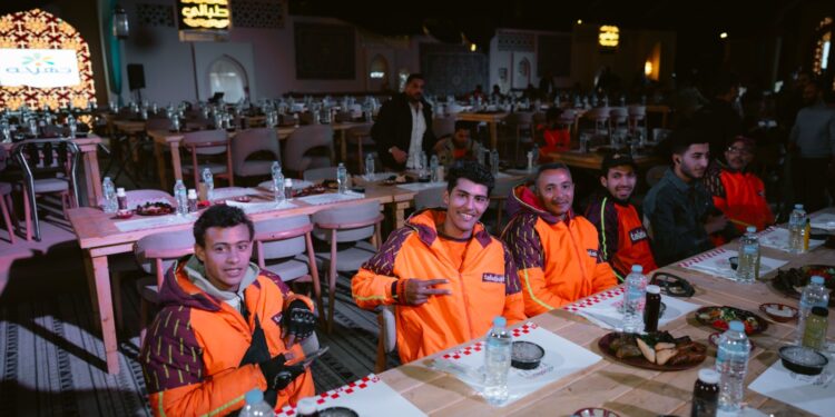 حفل إفطار لـ 680 من سائقي التوصيل في مصر تقديرا لجهودهم