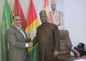 “حبيب” يبحث مع سفير غينيا زيادة الاستثمارات في الأدوية والطرق والكباري والعقارات