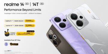 هواتف realme 14T و realme 14 5G الجديدة توفر أداءً استثنائيًا مع بطارية ضخمة