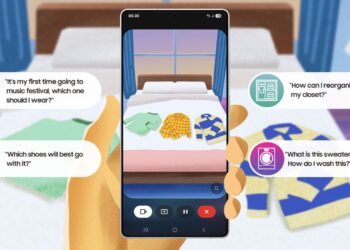 الكشف عن الذكاء الاصطناعي المرئي في الوقت الفعلي على سلسلة Galaxy S25 مع تحديث Gemini Live