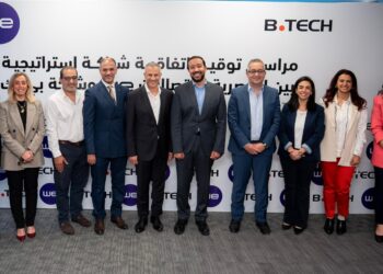 شراكة بين بى تك و WE لتوفير تجربة تسوق متكاملة