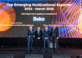 بيكو مصر تحصل على جائزة “أكبر مُصدر عالمي حقق طفرة في صادراته” من المجلس التصديري للصناعات الهندسية