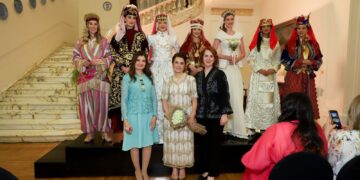 عرض أزياء تقاليد الزفاف في الأناضول بالسفارة التركية بالقاهرة
