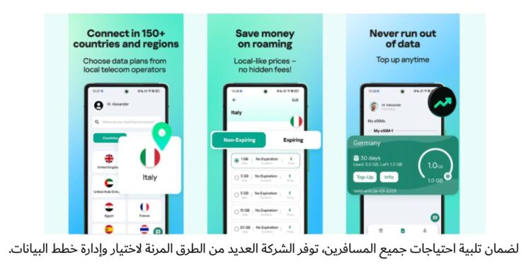 كاسبرسكي تطلق متجرًا لشرائح eSIM لتسهيل الاتصال أثناء السفر حول العالم